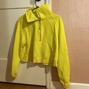 Yellow Lululemon Scuba
